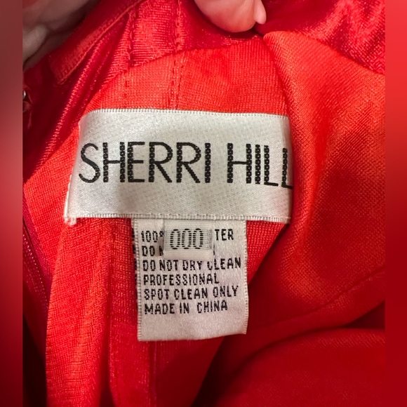 Sherri Hill Vibrant Red Dress - Picture 2 of 8